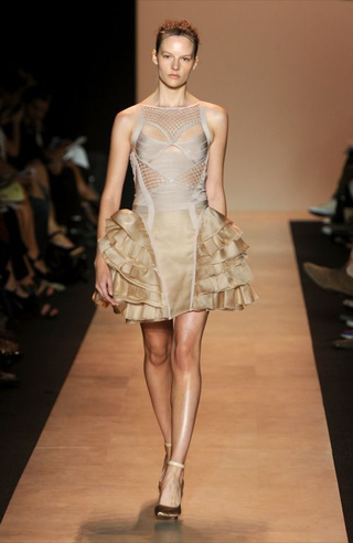 Illustration for article titled Herve Leger's Dresses Will Crush Your Ribs, Beautifully.